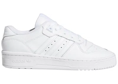 Pre-owned Adidas Originals Rivalry Low (women's) Sneakers In Cloud White/core Black In Multi