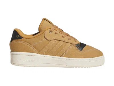 Pre-owned Adidas Originals Rivalry Low (women's) Sneakers In Mesa/core Black/cream White In Multi