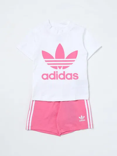 Adidas Originals Babies' Romper  Kids Color Pink