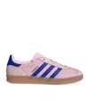 Adidas Originals Gazelle Indoor Sneakers In Pink And Blue In Pink
