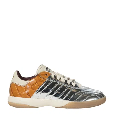 ADIDAS ORIGINALS SAMBA MILLENIUM 'WALES BONNER - SILVER METALLIC / EASY YELLOW'