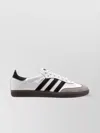 Adidas Originals Low-top Sneakers With Contrast Stripes And Suede Accents In Black