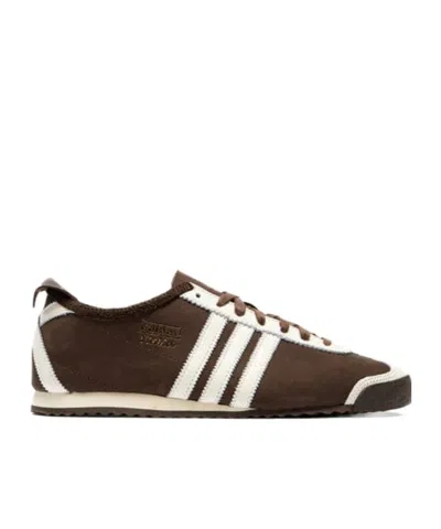Adidas Originals Round-toe Sneakers In Brown