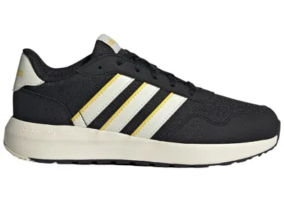 Pre-owned Adidas Originals Run 60s Sneakers In Core Black/off White/utility Yellow In Multi