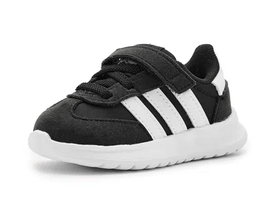 Adidas Originals Run 70s 2.0 Elastic Lace Sportswear Shoes (toddler) Kids Shoes Black/white/black : 10 Toddler M, Syn In Multi