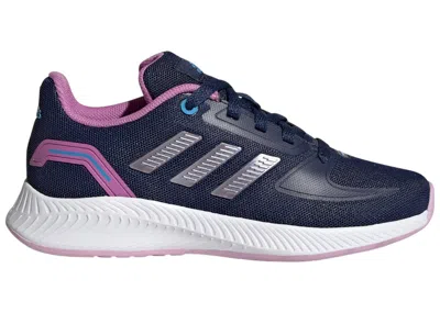 Pre-owned Adidas Originals Runfalcon 2.0 Sneakers In Dark Blue/matt Purple Met./pulse Lilac