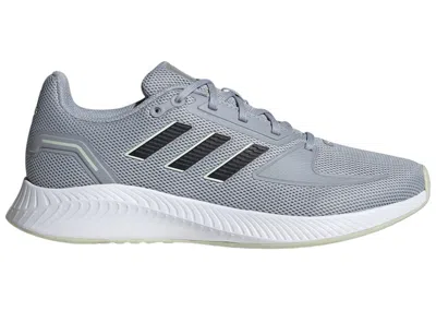 Pre-owned Adidas Originals Runfalcon 2.0 (women's) Sneakers In Halo Silver/core Black/linen Green