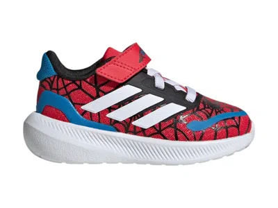 Pre-owned Adidas Originals Runfalcon 3.0 Marvel Spiderman Sneakers In Pure Ruby/cloud White/bright Blue