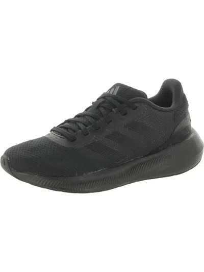 Adidas Originals Runfalcon 3.0 W Womens Fitness Workout Running & Training Shoes In Black