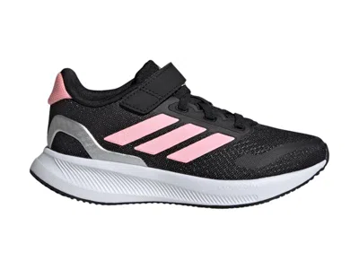 Pre-owned Adidas Originals Runfalcon 5 Sneakers In Core Black/pink Spark/silver Metallic In Multi