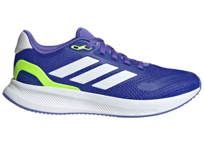 Pre-owned Adidas Originals Runfalcon 5 Sneakers In Lucid Blue/cloud White/lucid Lemon In Multi