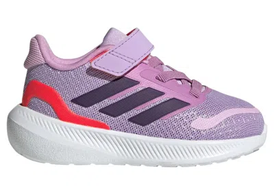 Pre-owned Adidas Originals Runfalcon 5 Sneakers In Powder Plum/aurora Plum/lucid Red