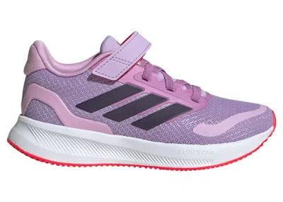 Pre-owned Adidas Originals Runfalcon 5 Sneakers In Powder Plum/aurora Plum/lucid Red