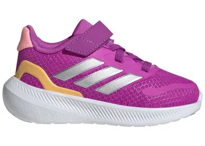 Pre-owned Adidas Originals Runfalcon 5 Sneakers In Purple Burst/silver Metallic/semi Spark