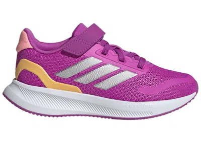 Pre-owned Adidas Originals Runfalcon 5 Sneakers In Purple Burst/silver Metallic/semi Spark In Multi