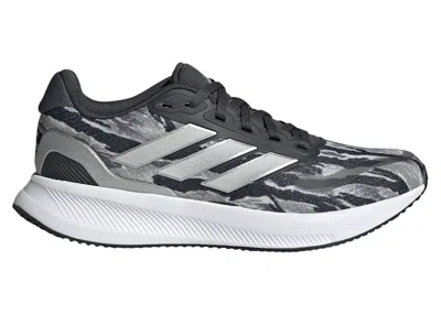 Pre-owned Adidas Originals Runfalcon 5 Sneakers In Silver Pebble/silver Metallic/carbon In Multi