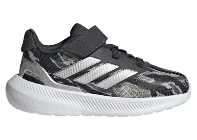 Pre-owned Adidas Originals Runfalcon 5 Sneakers In Silver Pebble/silver Metallic/carbon In Multi