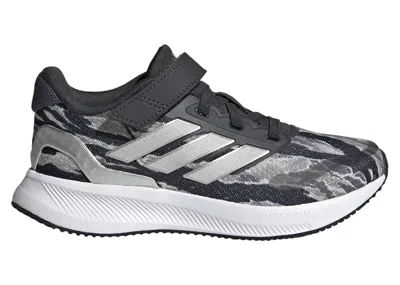 Pre-owned Adidas Originals Runfalcon 5 Sneakers In Silver Pebble/silver Metallic/carbon In Multi