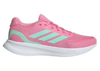 Pre-owned Adidas Originals Runfalcon 5 (women's) Sneakers In Bliss Pink/cloud White/clear Mint In Multi