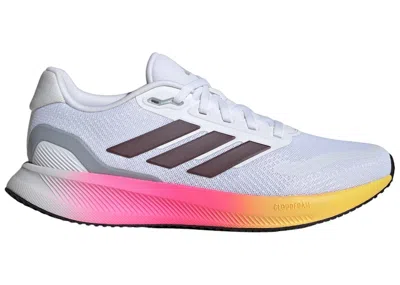 Pre-owned Adidas Originals Runfalcon 5 (women's) Sneakers In Cloud White/aurora Met./core Black