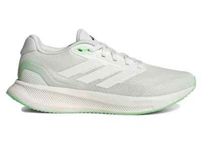 Pre-owned Adidas Originals Runfalcon 5 (women's) Sneakers In Off White/lime Burst