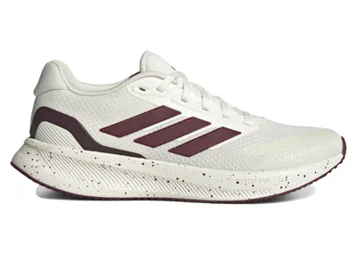 Pre-owned Adidas Originals Runfalcon 5 (women's) Sneakers In Off White/maroon/core Black