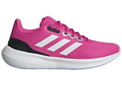 Pre-owned Adidas Originals Runfalcon Wide 3 (women's) Sneakers In Lucid Fuchsia/blue Dawn/cloud White