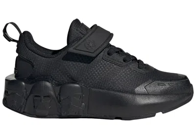 Pre-owned Adidas Originals Runner Star Wars Sneakers In Core Black