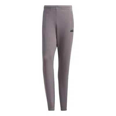 Adidas Originals Ryv Sweat Pant Casual Sports Colorblock Long Pants Gray Brown