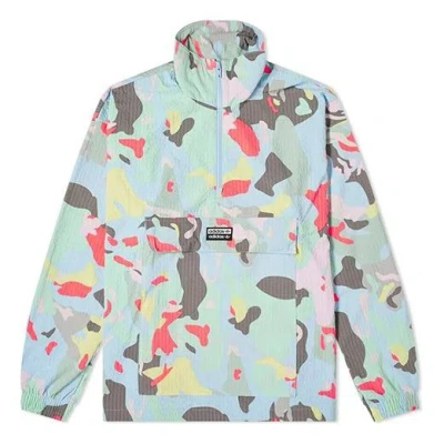 Adidas Originals R.y.v. Windbreaker - Multicolor In Blue