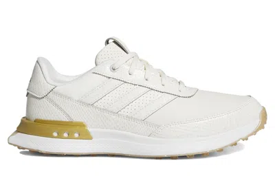 Pre-owned Adidas Originals S2g 24 Leather Spikeless Golf (women's) Sneakers In Off White/gold Metallic/gum In Multi