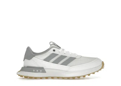 Pre-owned Adidas Originals S2g Spikeless 24 Golf Sneakers In Cloud White/halo Silver/gum