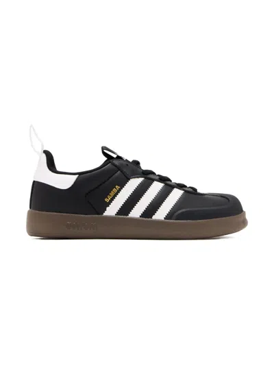 Adidas Originals Kids' Samba 3 Stripes Sneakers In Black