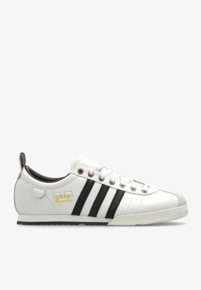 Adidas Originals Samba 62 Leather Low-top Trainers In White