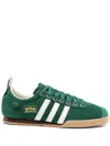 Adidas Originals Mens Adidas Samba 62 Suede Trainers In Green