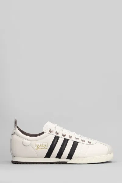 Adidas Originals Samba 62 Trainers In White Leather