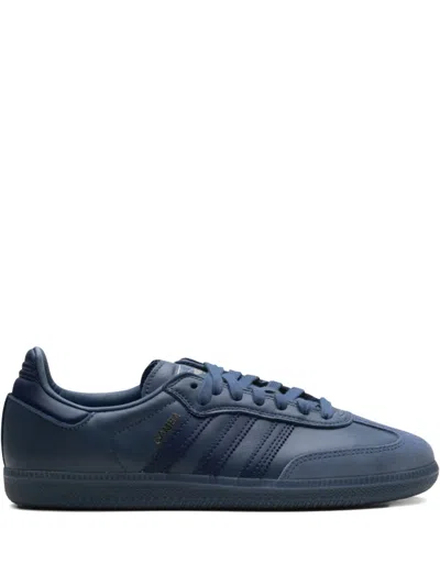 Adidas Originals Samba Adv "preloved Ink" Sneakers In Blue