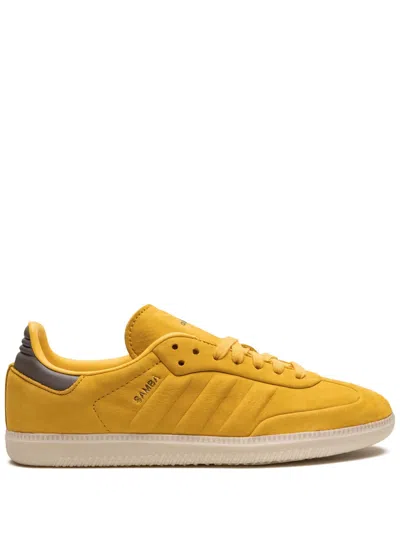 Adidas Originals Samba "bold Gold" Sneakers In Yellow