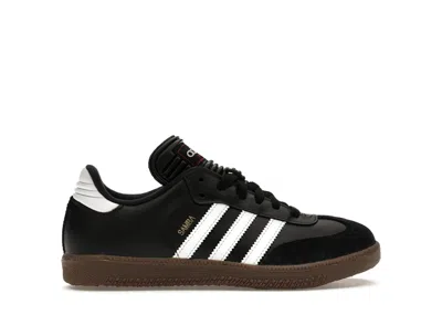 Pre-owned Adidas Originals Samba Classic Sneakers In Black/white/dark Gum