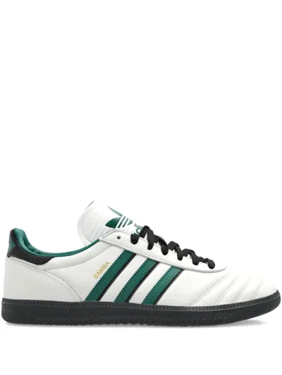 ADIDAS ORIGINALS SAMBA CLASSIC "WHITE/GREEN" SNEAKERS