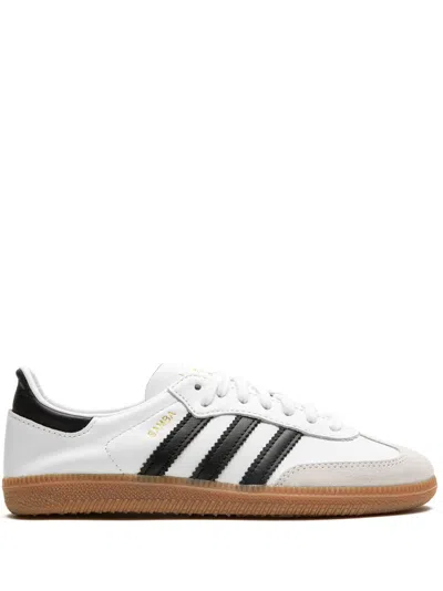 ADIDAS ORIGINALS SAMBA DECON "WHITE/BLACK/GUM" SNEAKERS