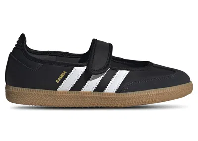 Pre-owned Adidas Originals Samba Jane Black White Gum Sneakers In Core Black/carbon/footwear White In Multi