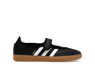 Pre-owned Adidas Originals Samba Jane Black White Gum Sneakers In Core Black/carbon/footwear White In Multi