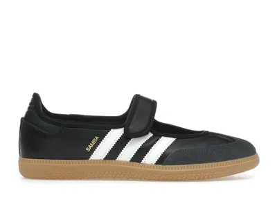 Pre-owned Adidas Originals Samba Jane Black White Gum (women's) Sneakers In Core Black/carbon/footwear White In Multi