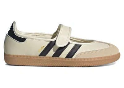 Pre-owned Adidas Originals Samba Jane Cream Black (women's) Sneakers In Cream White/gum/core Black