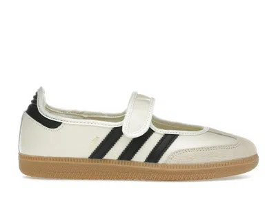Pre-owned Adidas Originals Samba Jane Cream Black (women's) Sneakers In Cream White/gum/core Black