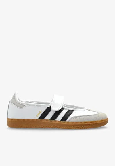 Adidas Originals Samba Jane Leather Sneakers In Multi