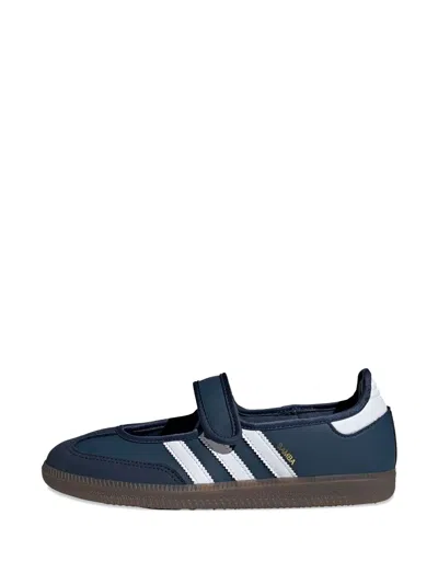 Adidas Originals Samba Jane Og Single-strap Stripes Sneakers In Multi