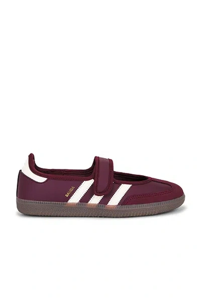 Adidas Originals Samba Jane Sneaker In Purple
