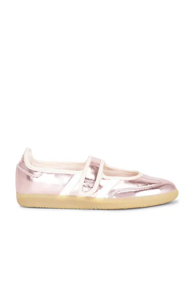 Adidas Originals Samba Jane Sneaker In Pink & White